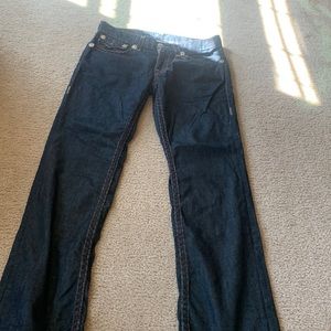 Men’s size 34 true religion jeans straight leg